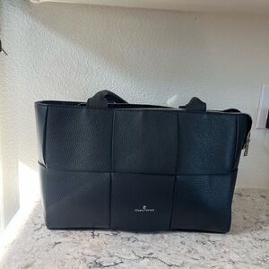 Chiara Ferretti Black Quilted Shoulder Bag